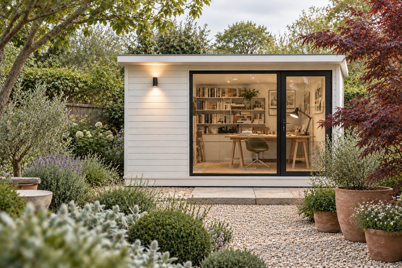 GardenPod architectural detail and living-space concept